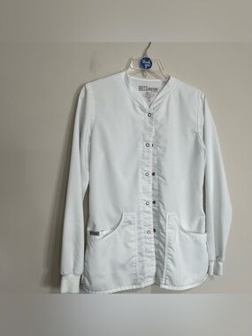 Grey's Anatomy Scrub White Medical Jacket~ Sz XS‎ Medical Staff